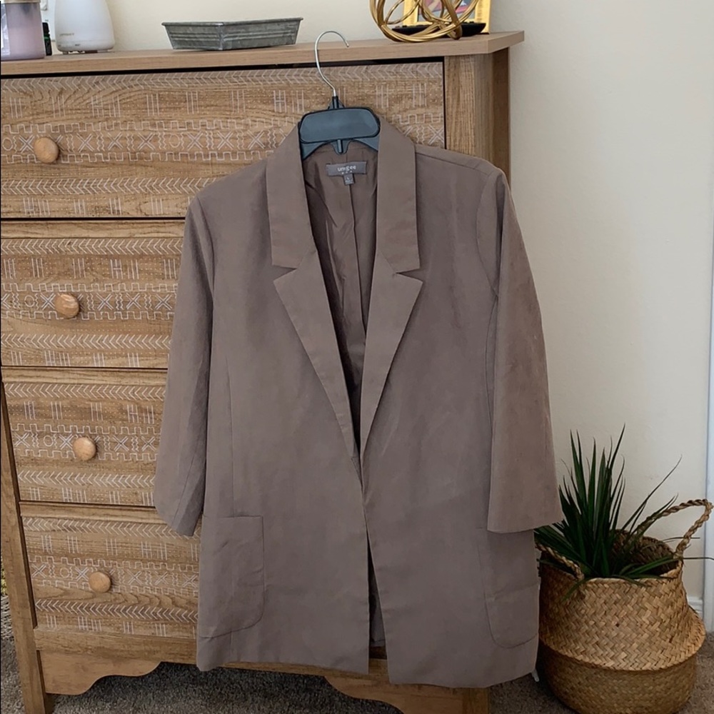 Olive green blazer